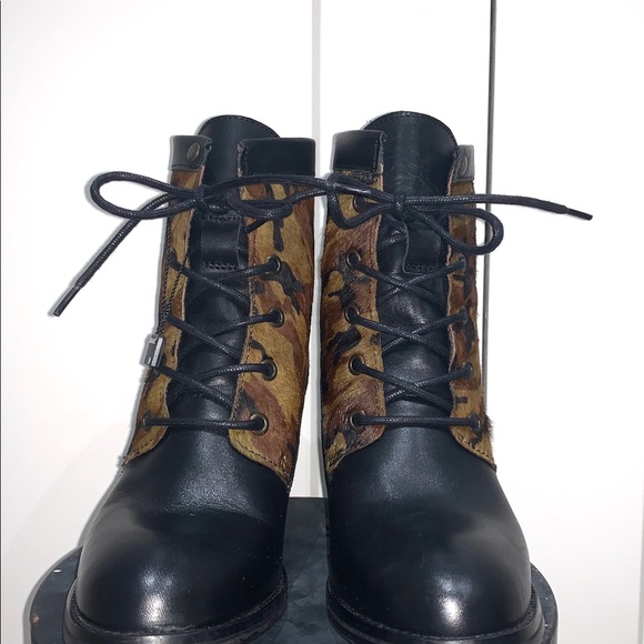 BRONX Mar Laina Leather Ankle Boots - Picture 2 of 6